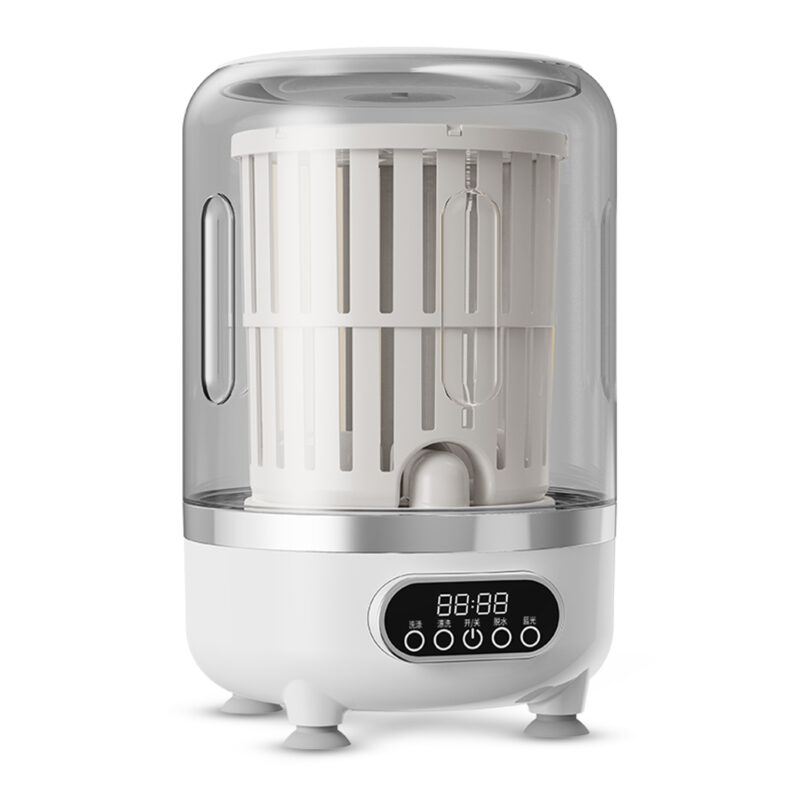 ARABIQO 3L Portable Mini Washing Machine with Spin Dryer for Clothes | Compact & Space-Saving Laundry Solution for Underwear, Socks, Baby Clothes, Apartment, Travel | Fast Deep Clean