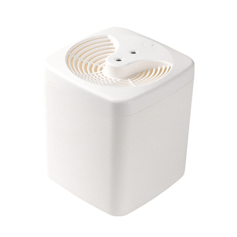 3L Top-Fill Cool Mist Humidifier for Bedroom, Dual 360° Spray Ultrasonic Air Humidifier & Aroma Diffuser with Night Light, Essential Oil Function, Quiet Operation, 12H Runtime, Auto Shut-Off (White)