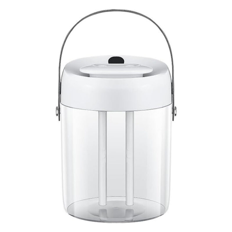 2L Double Spray Air Humidifier with Night Light & Digital Display, Cool Mist Humidifier for Bedroom, Baby Room, Office, Home & Plants, 3 Mist Modes, Quiet Operation, USB Powered Personal Humidifier